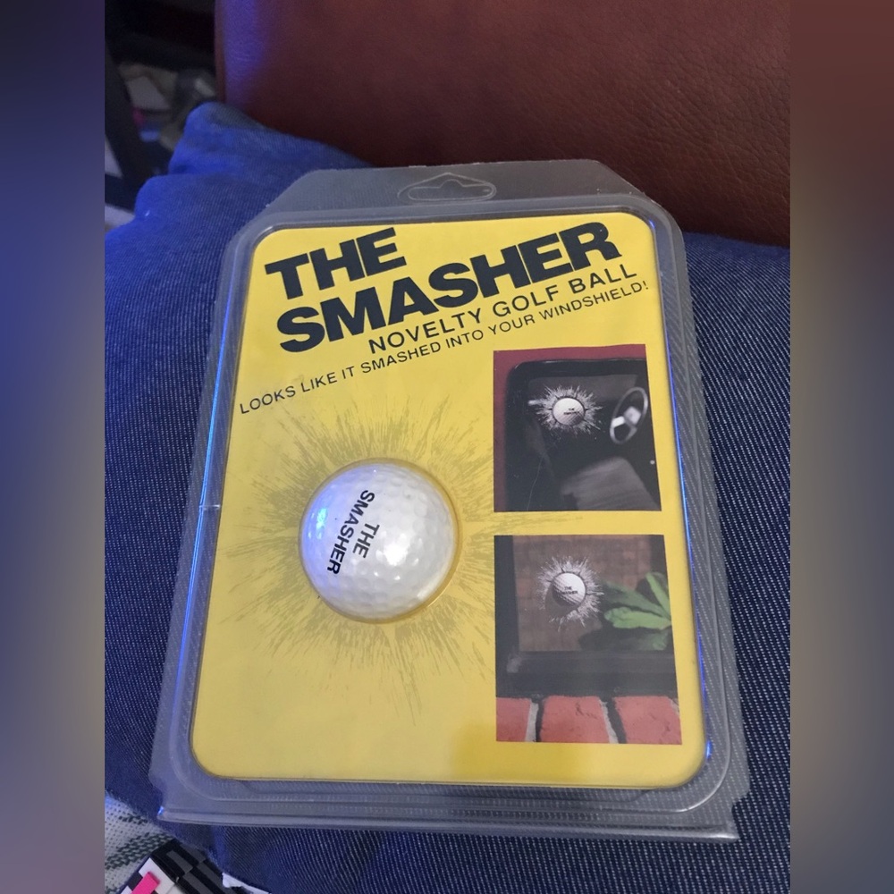 Hole In One The Smasher novelty golf ball fun fun